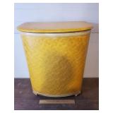 Vintage Pearl Wick Clothes Hamper 12 x 21 x 25"