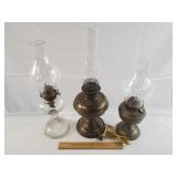 Vintage Oil Lamps - 1 Electrified