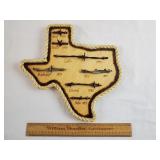 Texas State Barb Wire Display