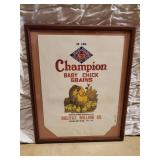 Champion Chick Feed Sack Halifax Milling NC