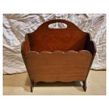 Magazine Rack 10 x 15 x 17 & 1/2"