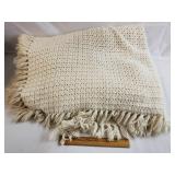 Crocheted Blanket 80 x 103"