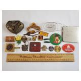 Trinkets & Pins 1 Lot