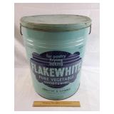 Vintage Vegetable Short. Tin Procter & Gamble 20"