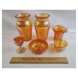 Carnival Glass Lot - Cup Chipped