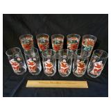 Coca Cola & Holiday Glasses