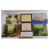 Pictures & Mirror 1 Lot