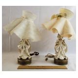 Vintage Lamps - 1 Damaged