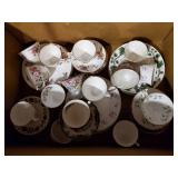 Tea Cups & Saucers