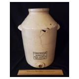 Cunningham Supply Crock Damaged & Repaired 16" H