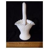 Westmoreland Glass Basket 9" H