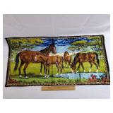 Horse Tapestry 20 x 39"