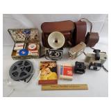 Vintage Cameras & Films - Untested