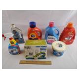 Cleaning Supplies - Partial Containers