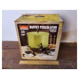 Vintage Chilton Aluminum Buffet Percolator