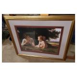 Mother & Child Framed Picture 32 x 40"
