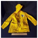 Vintage Kids Pittsburgh Steelers Rain Poncho