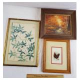 Framed Pictures 1 Lot