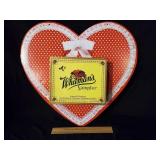 Whitmans Sampler Cardboard Heart 24 x 22"