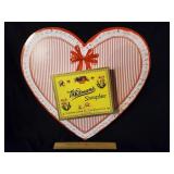 Whitmans Sampler Cardboard Heart 24 x 22"