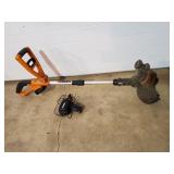 Worx 20V Lithium Battery Trimmer w/ 2 Batteries