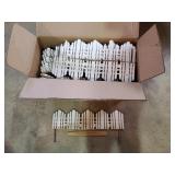 Plastic Garden Fence 6x22&1/2" 18pcs