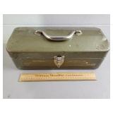 Metal Tool Box w/ Contents 15" L