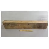 Vintage Military Wooden Box Indiana PA