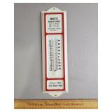 Barkleys Radiator Metal Thermometer Blairsville Pa