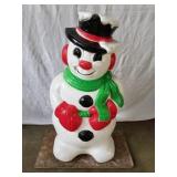 Snowman Blow Mold 30" H