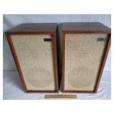 Vintage KLH Speakers 12 X 13 & 1/2 X 25"