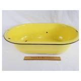 Enamelware Tub 27 & 1/2" L