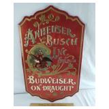 Budweiser Beer Sign 15 X 25"
