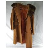 Fur Collar Jacket By Betty Rose