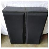 Technics Speakers 10 x 15 x 35 & 1/2"