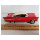 Franklin Mint 1957 Chevy Belair Diecast Car