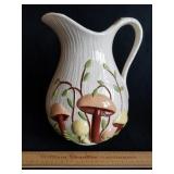 1978 Mushroom Pitcher 11" H