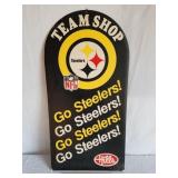 Pittsburgh Steelers Hills Display Sign 18 x 36"