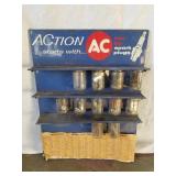 Vintage AC Spark Plug Display 18 x 23 & 1/2"