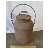 Vintage Milk Pail 18" H Including Handle