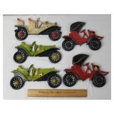 Vintage Cast Aluminum Antique Car Wall Decor