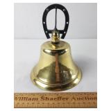 Brass Bell w/ Horseshoe Bracket