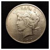 1922 D Peace Silver Dollar