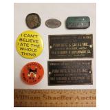 Vintage Pins, Badges & Trinkets 1 Lot