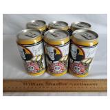 Terry Bradshaw Iron City Beer Cans 6 Pack