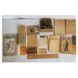 Military Manuals, Documents & Sewing Kit
