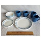 Correlle Dinnerware Service for 4