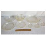 Glass Bakeware - Some Pyrex - Some Chips