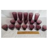 Purple Drinking Glasses
