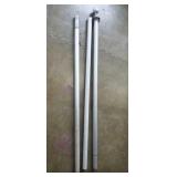 Aluminum Flag Pole 17ft L 2" Pipe